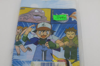 Vintage Pokemon Ash Pikachu Team Rocket Plastic Table Cover 54" x 96"