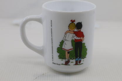 Vintage Arcopal Suske coffe Mug 1995 Dixan Persil - Belgium