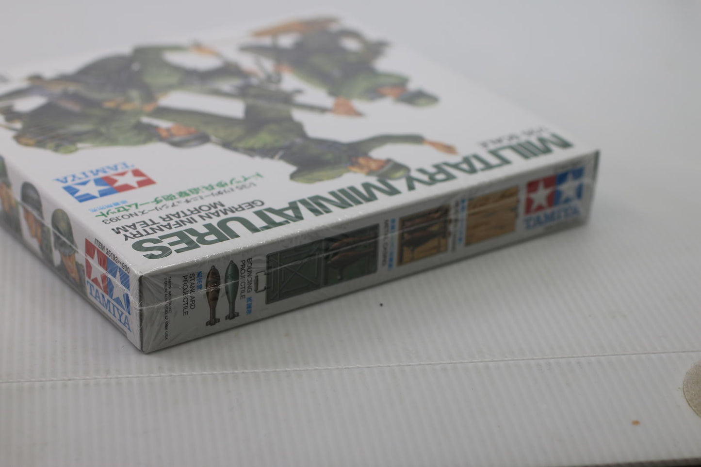 Tamiya 35193 1/35 Scale Military Model Kit WWII German Infantry Mortar Team Set