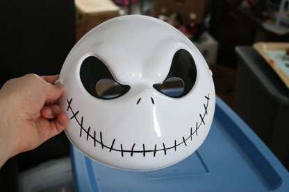 Nightmare Before Christmas Jack Skellington Halloween Mask Spirit Adult Adjust