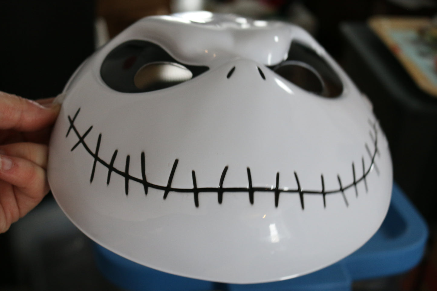 Nightmare Before Christmas Jack Skellington Halloween Mask Spirit Adult Adjust