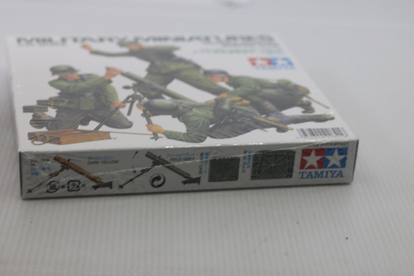 Tamiya 35193 1/35 Scale Military Model Kit WWII German Infantry Mortar Team Set