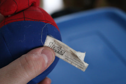 Rare Spider-Man Plush With Round Base Feet