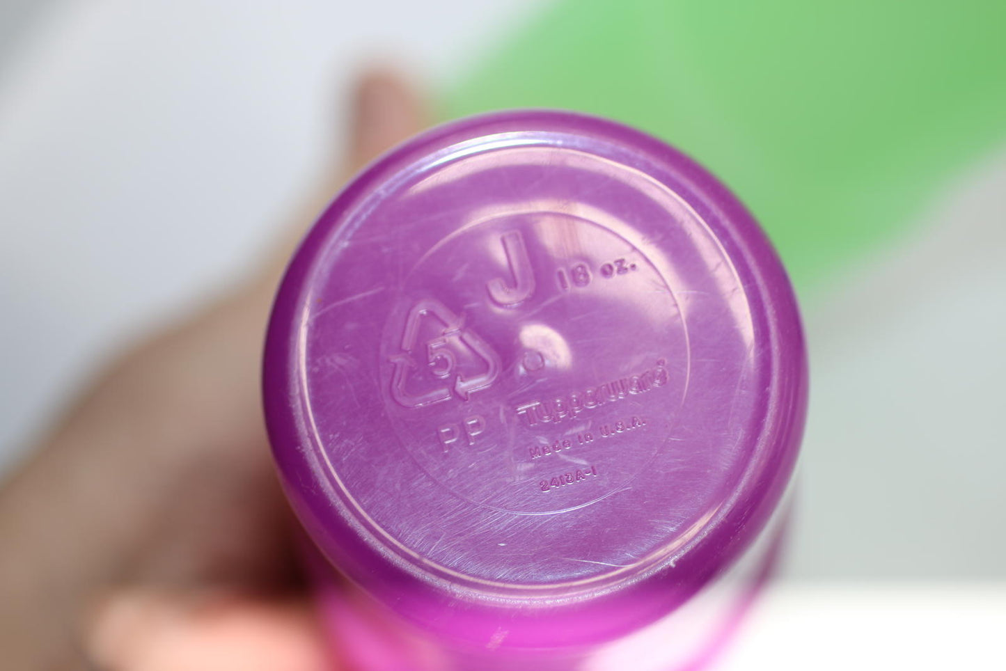 Set of 5 Tupperware Tumblers 2412 (12oz) 2413 (18oz) Jeweltone Vintage 90’s Y2K