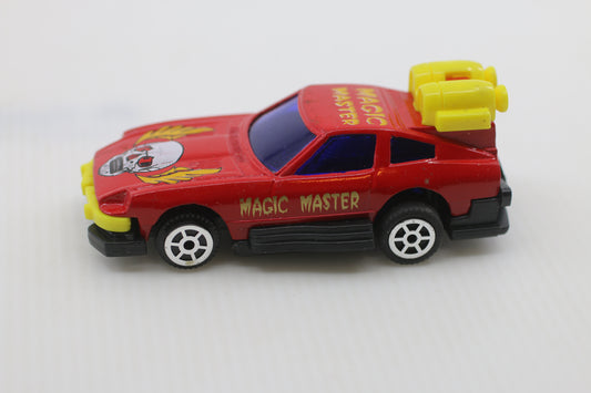 Vintage 1980s Magic Master Pull Back Car No. 6067 – High Speed – Matchbox Style Toy