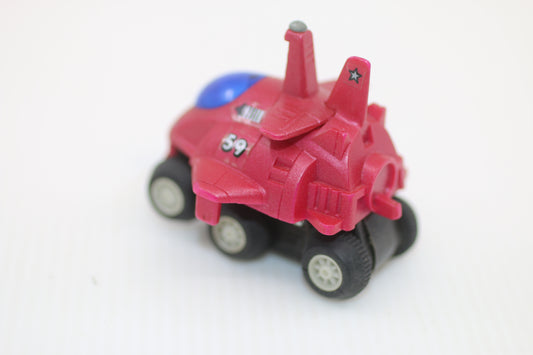 Vintage 1985 Bandai Japan Sci-Fi Friction Space Vehicle 6-Wheel Toy #59 Rare