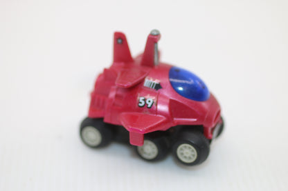 Vintage 1985 Bandai Japan Sci-Fi Friction Space Vehicle 6-Wheel Toy #59 Rare