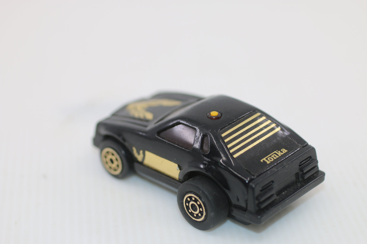 Vintage Tonka Pontiac Firebird Die-Cast Car Black Gold | Made in Japan | 1980s