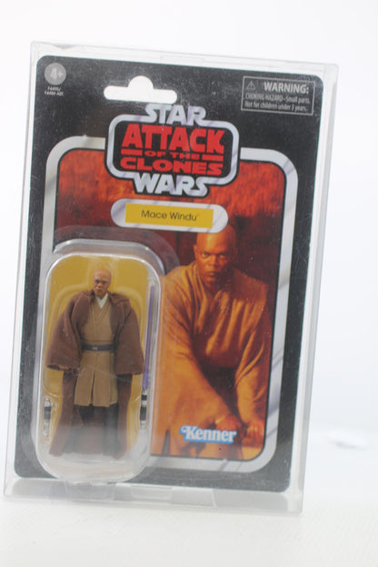 Hasbro 2022 MACE WINDU Star Wars Vintage Collection #35 Attack of the Clones New