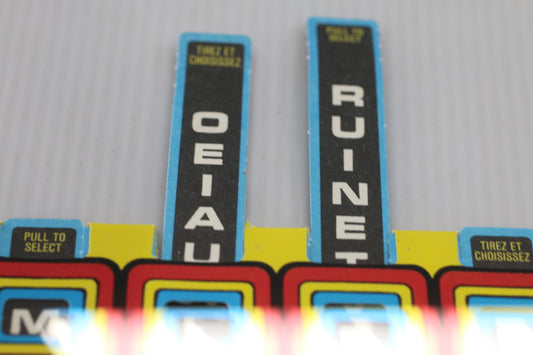 Vintage 1987 McDonald’s Spelling Machine Pull Tab Puzzle Canada