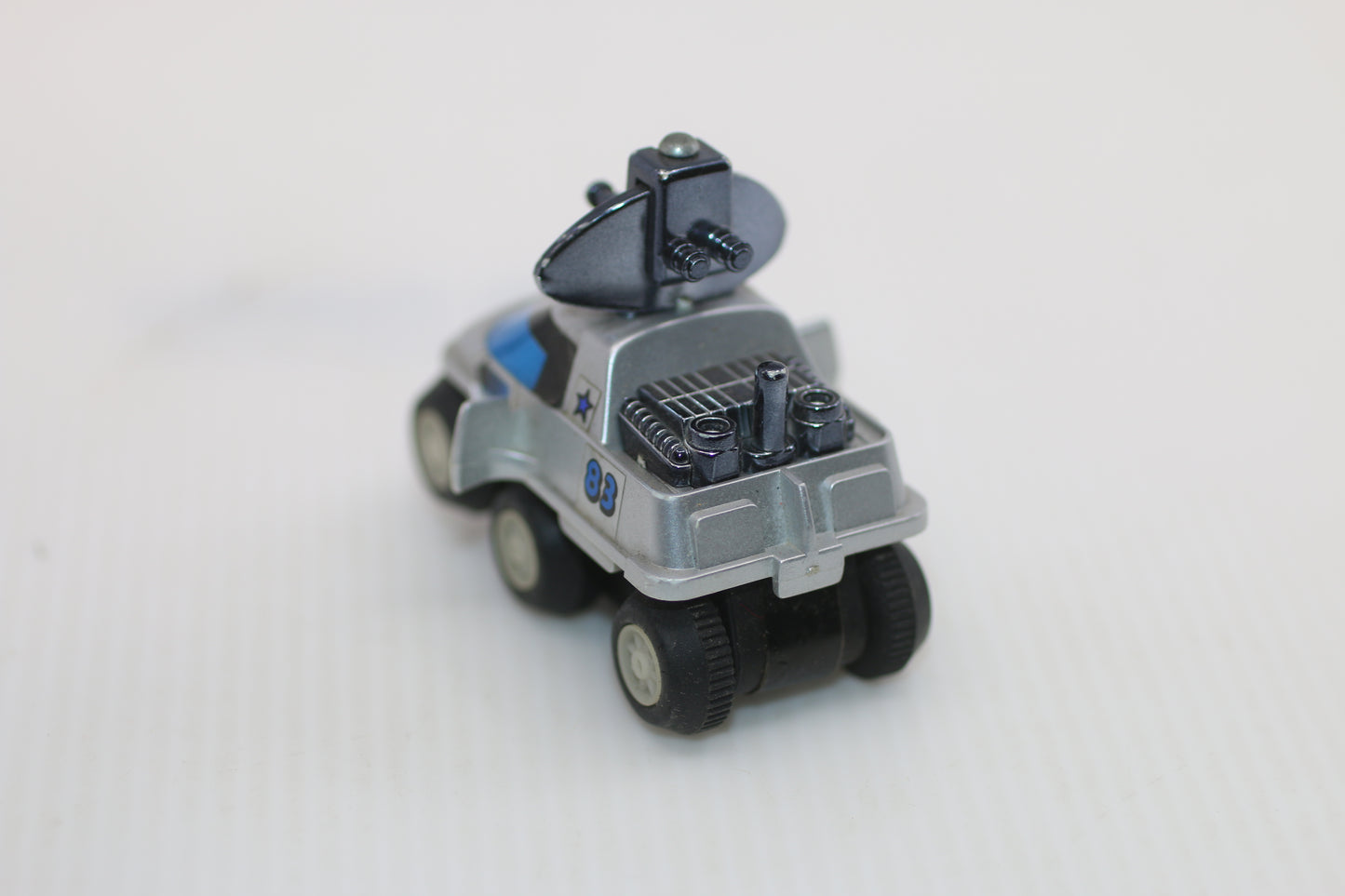 Vintage 1985 Bandai Japan Friction Sci-Fi Space Vehicle 6-Wheel Toy – Rare