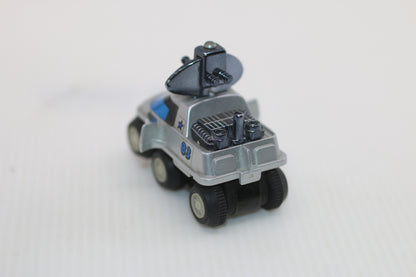 Vintage 1985 Bandai Japan Friction Sci-Fi Space Vehicle 6-Wheel Toy – Rare