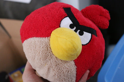 Angry Birds Plush Red Bird Toy Stuffed Animal 8"