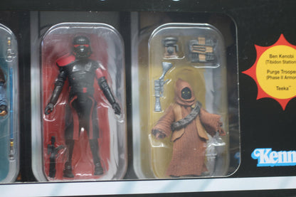 Star Wars Vintage Collection Obi-Wan Kenobi Teeka Jawa Purge Trooper 3 Pack TVC