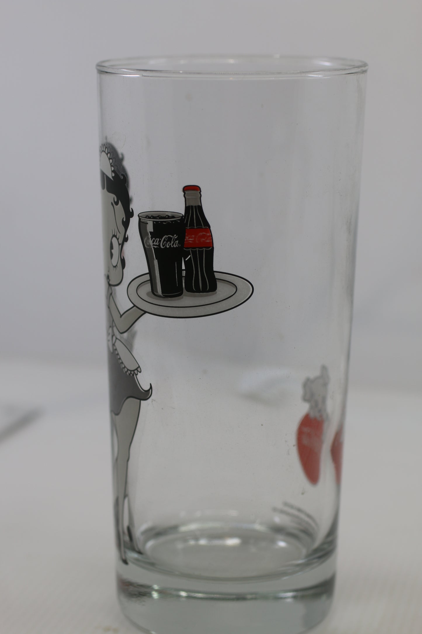Betty Boop Coca-Cola Glasses 2011 12oz 6" Tall