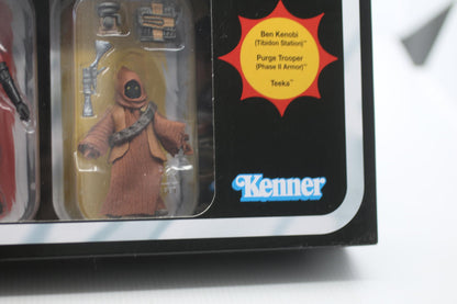 Star Wars Vintage Collection Obi-Wan Kenobi Teeka Jawa Purge Trooper 3 Pack TVC