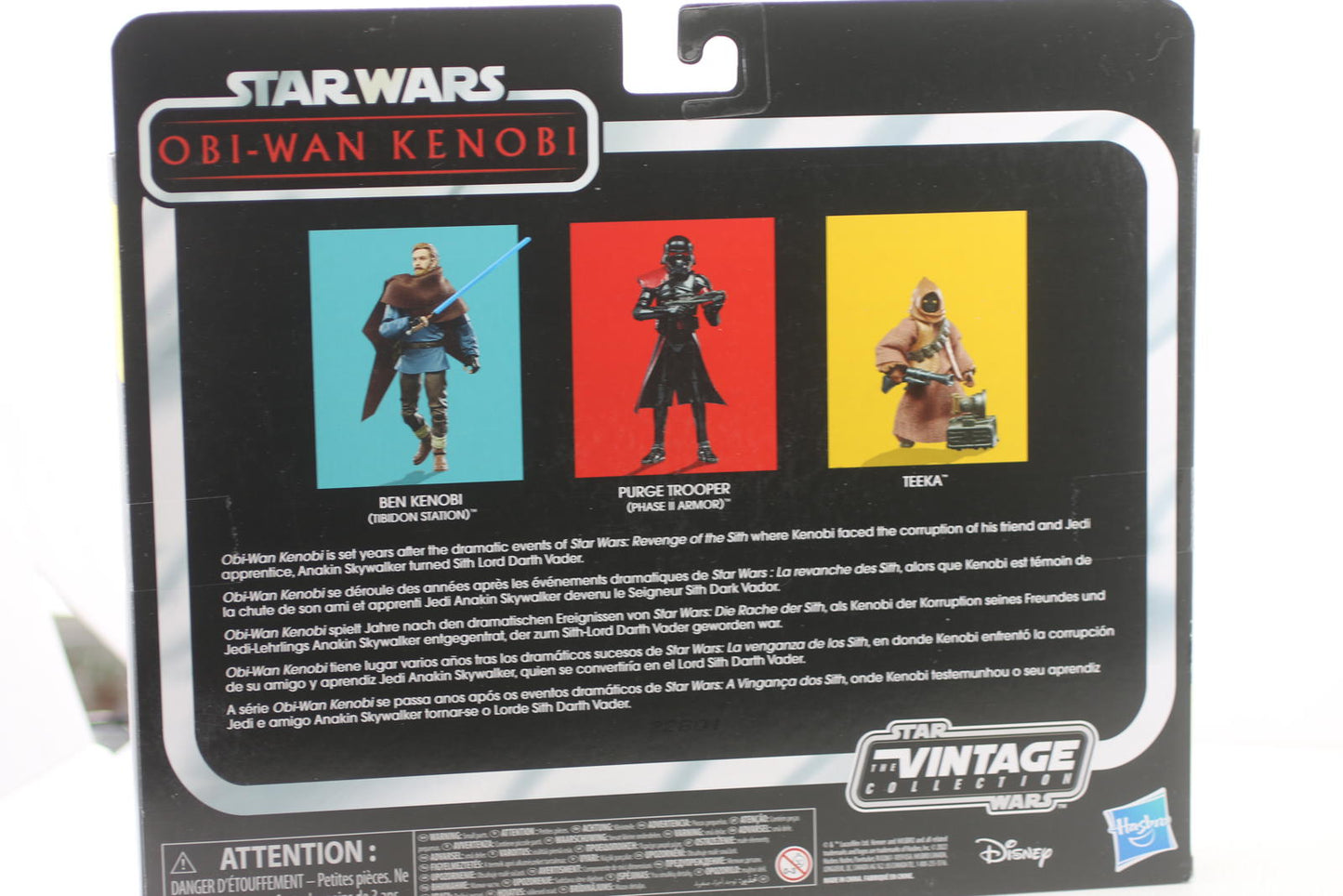 Star Wars Vintage Collection Obi-Wan Kenobi Teeka Jawa Purge Trooper 3 Pack TVC