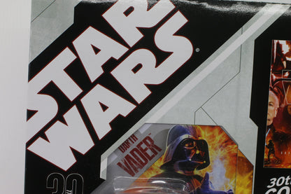 Star Wars 30th Anniversary DARTH VADER w/Exclusive Coin + Coin Album Hasbro 2006