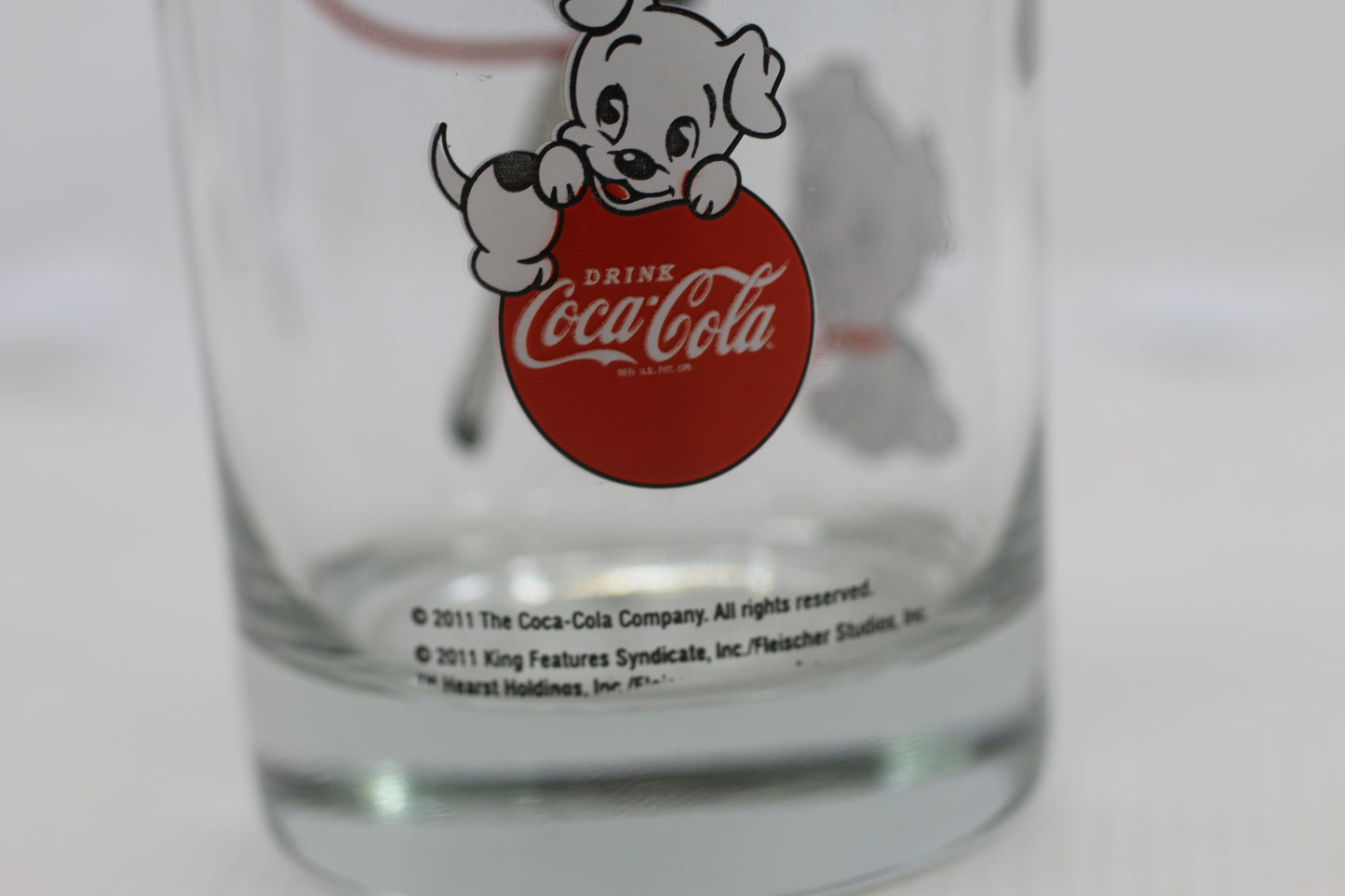 Betty Boop Coca-Cola Glasses 2011 12oz 6" Tall pupy