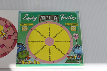 1988 McDonald’s Canada Easy Maths Multiplication Spinner Math