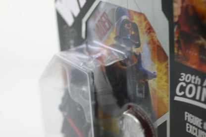 Star Wars 30th Anniversary DARTH VADER w/Exclusive Coin + Coin Album Hasbro 2006