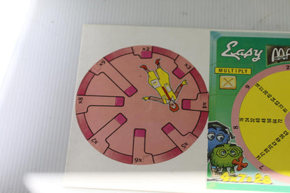 1988 McDonald’s Canada Easy Maths Multiplication Spinner Math