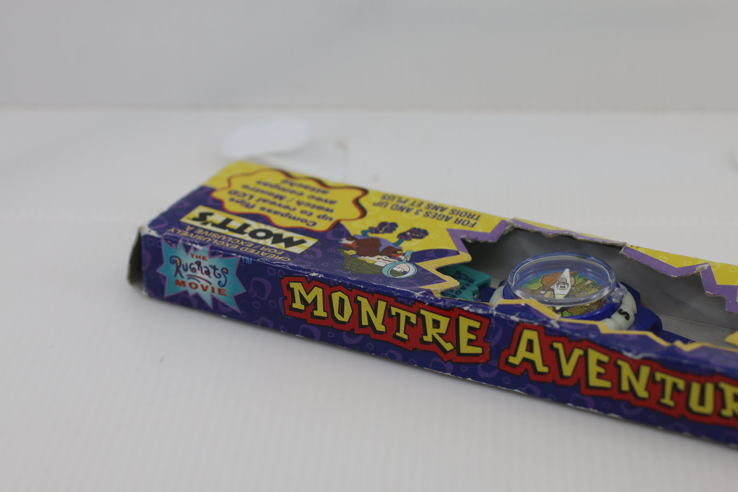 Vintage 1998 Rugrats Movie Glow in the Dark Adventure Compass Watch – Motts Promo