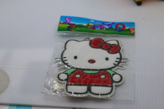 Japan SANRIO Hello Kitty strap premium puff toys sealed in bag Rare