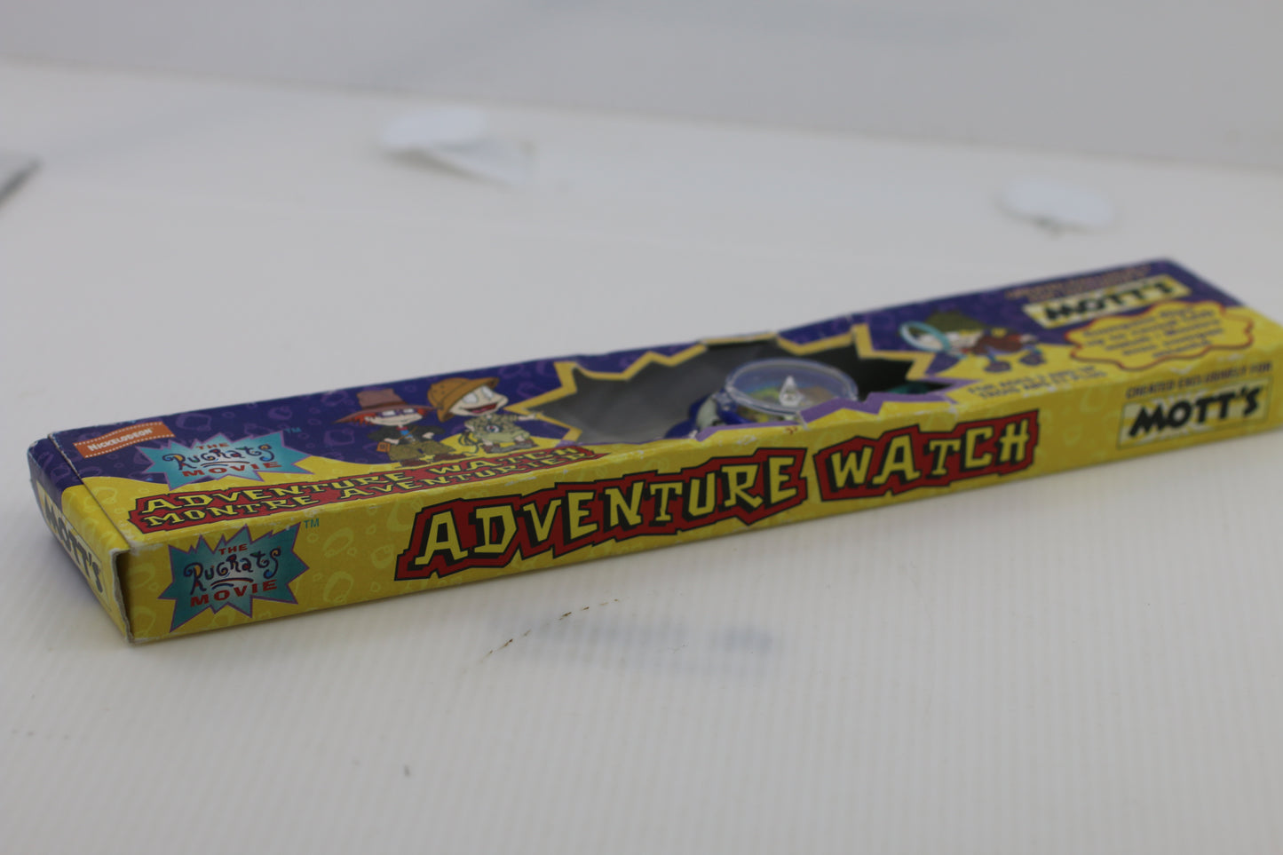 Vintage 1998 Rugrats Movie Glow in the Dark Adventure Compass Watch – Motts Promo