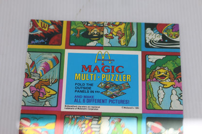 Vintage 1985 McDonald’s Magic Multi-Puzzler Magique Puzzle Canada toy