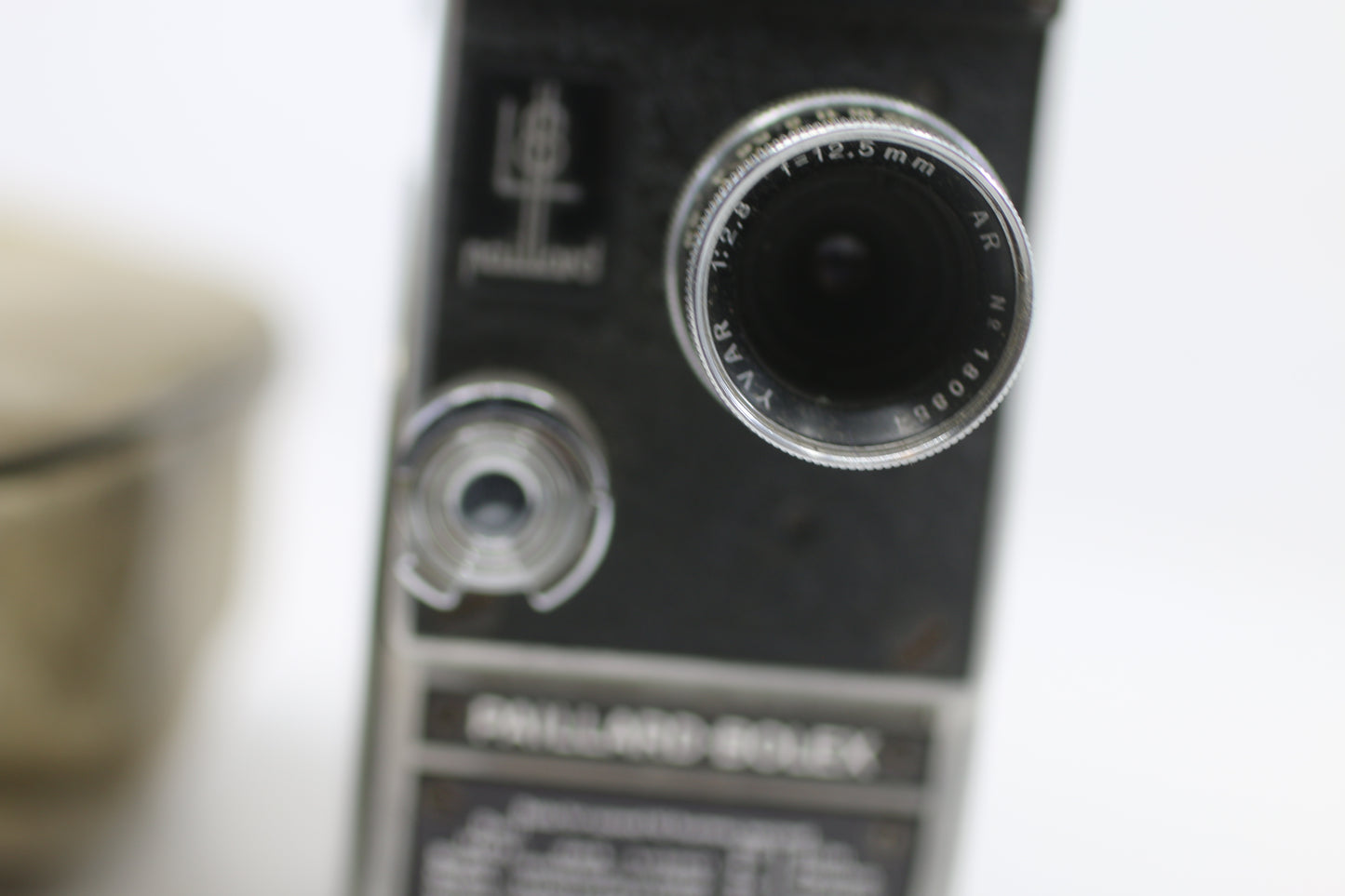 Vintage Paillard-Bolex 8mm Movie Camera w/ Yvar 12.5mm Lens & Original Case – Switzerland