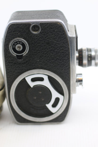 Vintage Paillard-Bolex 8mm Movie Camera w/ Yvar 12.5mm Lens & Original Case – Switzerland