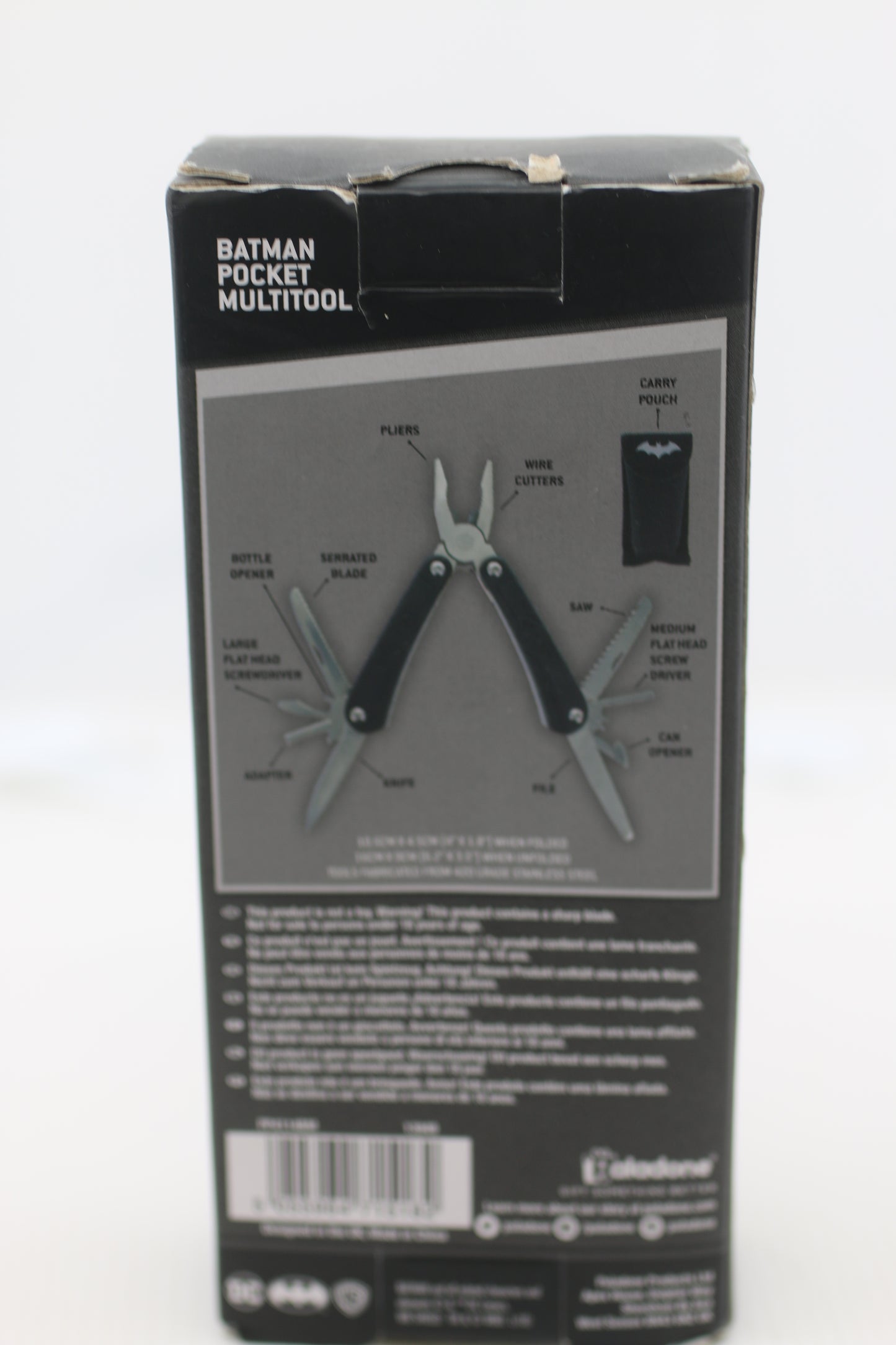 Batman Pocket Multitool Paladone DC Comics – Open Box, Item Inside