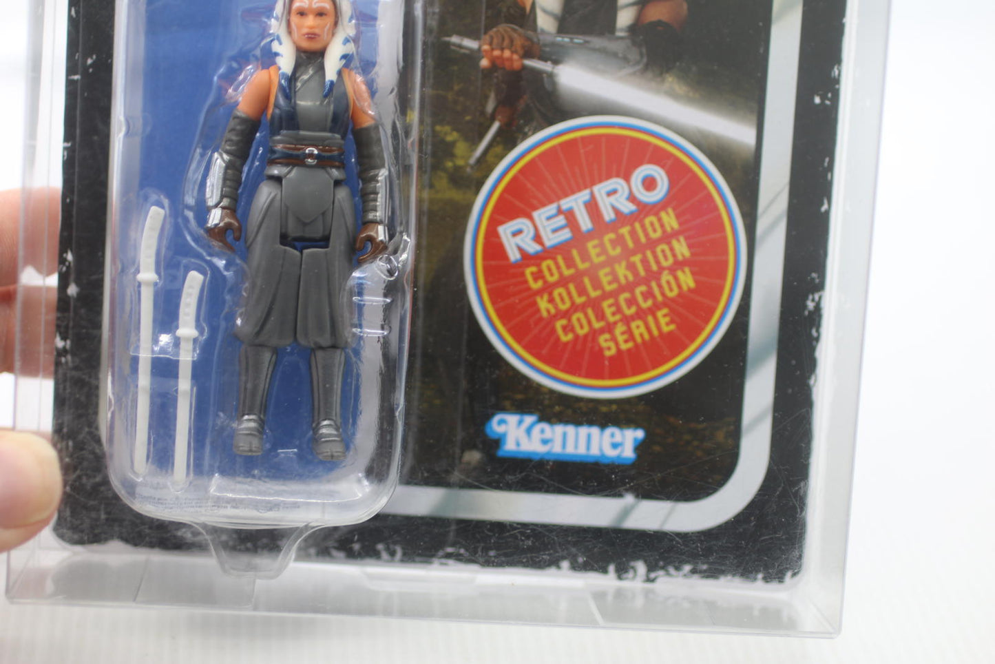 Kenner Star Wars Retro Collection Ahsoka Tano The Mandalorian 3.75" Figure NIP