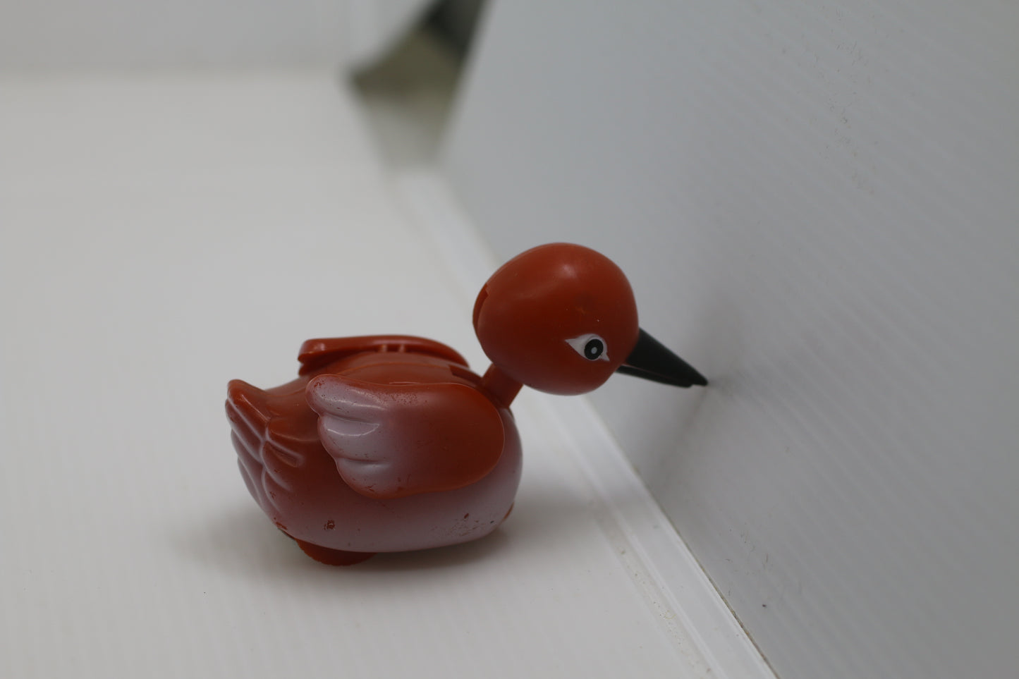 Vintage Wind Up Duck / Bird Toy – Works Great, Fast Action – 1970s 1980s