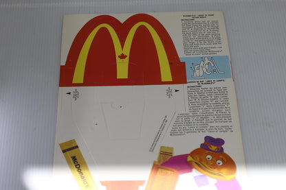 1986 McDonald’s Shoot To Score Action Goalie Punch Out Board game