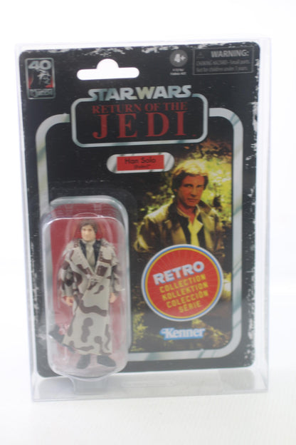 Hasbro Kenner Star Wars Han Solo (Endor) 40th Ann ROTJ Retro Coll 3.75" Figure