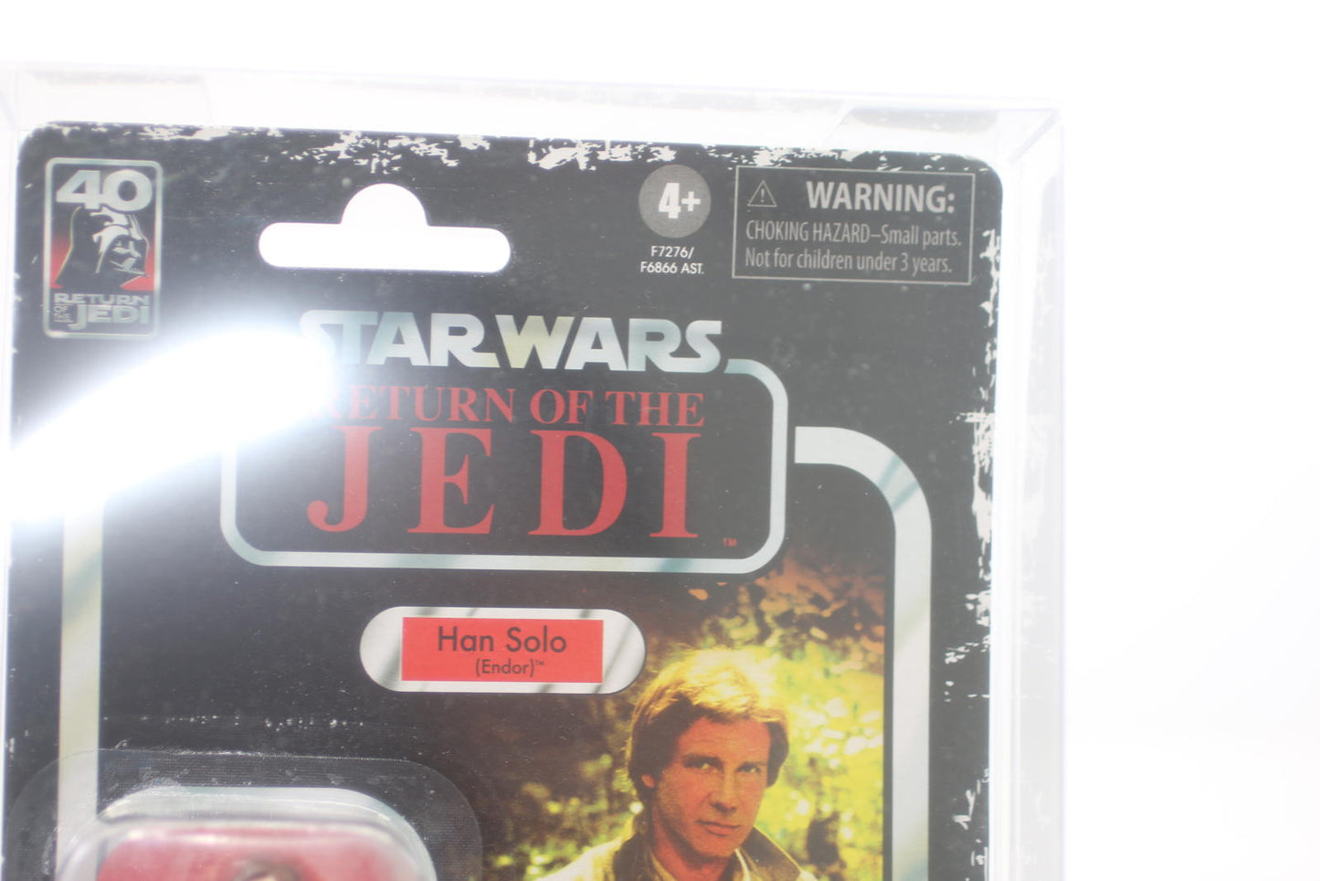 Hasbro Kenner Star Wars Han Solo (Endor) 40th Ann ROTJ Retro Coll 3.75" Figure