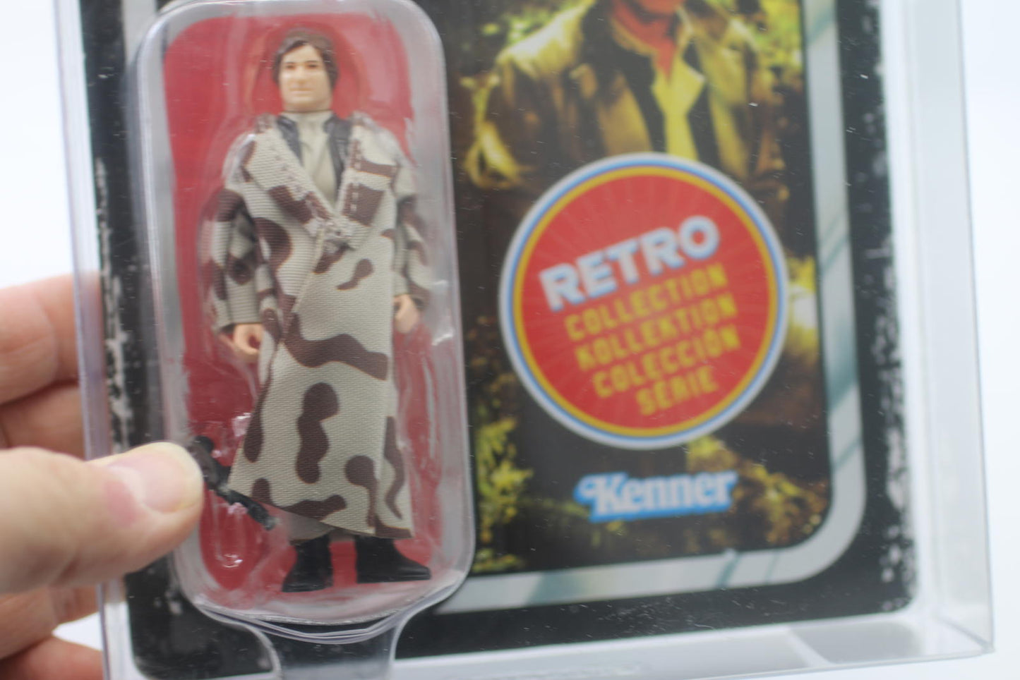 Hasbro Kenner Star Wars Han Solo (Endor) 40th Ann ROTJ Retro Coll 3.75" Figure