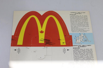 1986 McDonald’s Shoot To Score Action Goalie Punch Out Board game stained