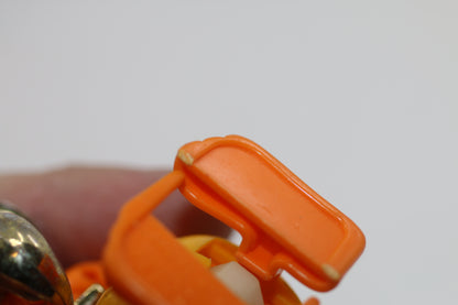 Vintage TOMY Wind-Up Lion Cat Playing Saxophone – Figure toy 1970s