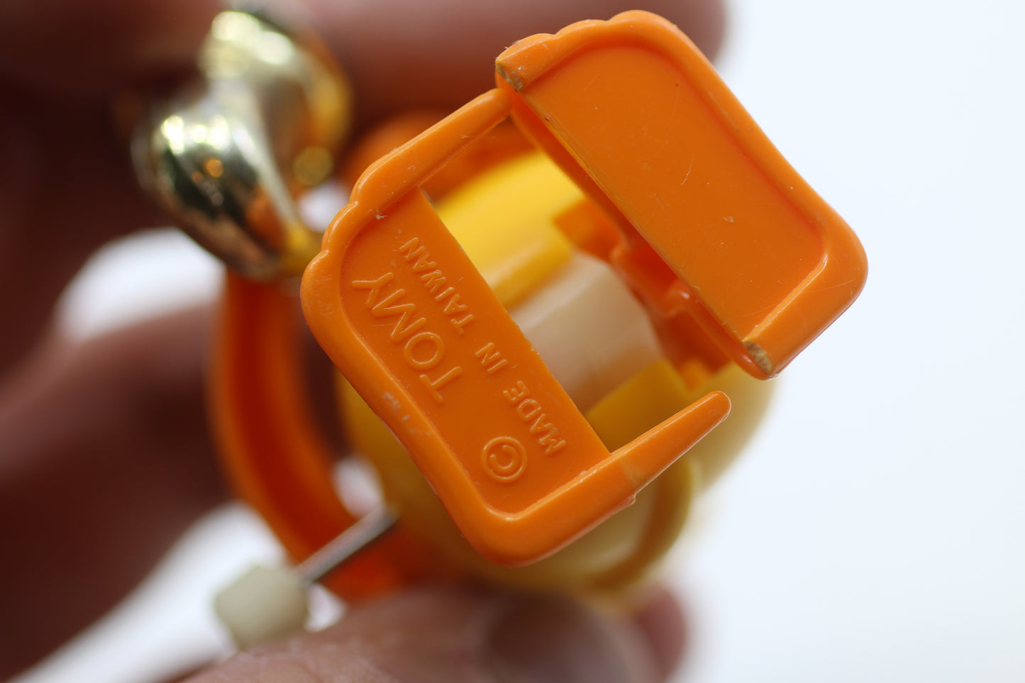 Vintage TOMY Wind-Up Lion Cat Playing Saxophone – Figure toy 1970s