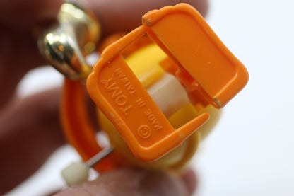 Vintage TOMY Wind-Up Lion Cat Playing Saxophone – Figure toy 1970s