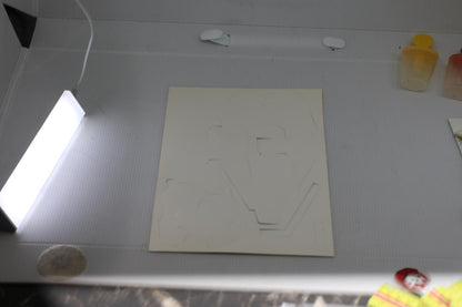 1986 McDonald’s Shoot To Score Action Goalie Punch Out Board game stained