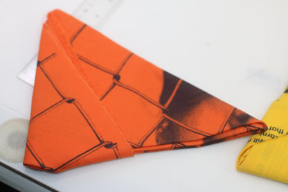 Vintage Promotional Bandana Lot – “GRATUIT” Graphic Scarves – Art & Advertising Ephemera