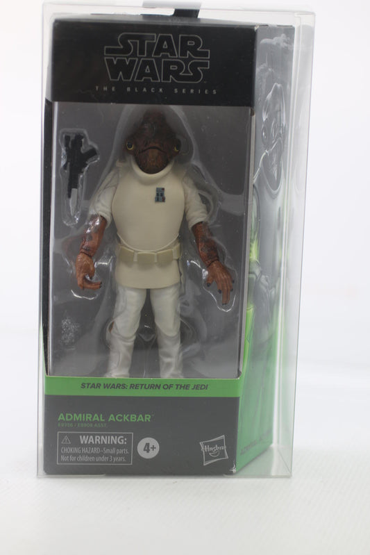 Hasbro Star Wars Black Series Return of the Jedi Admiral Ackbar 6" Figure Sealed