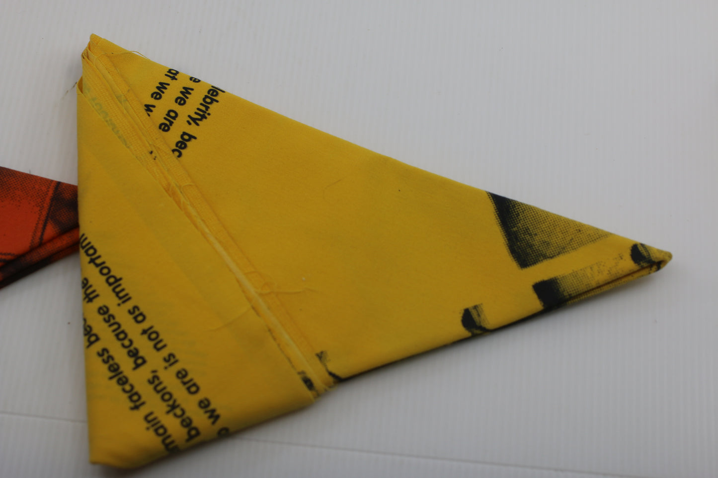 Vintage Promotional Bandana Lot – “GRATUIT” Graphic Scarves – Art & Advertising Ephemera