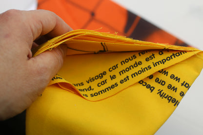 Vintage Promotional Bandana Lot – “GRATUIT” Graphic Scarves – Art & Advertising Ephemera