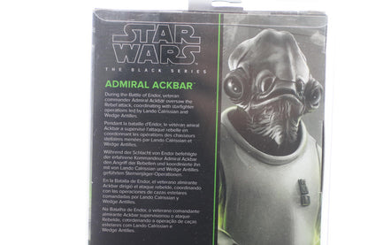 Hasbro Star Wars Black Series Return of the Jedi Admiral Ackbar 6" Figure Sealed