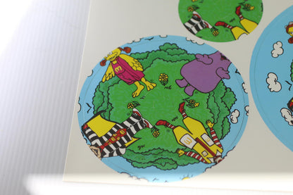1988 McDonaldland 3 Wheel Spinner Activity Canada Vintage Uncut Charactere #1